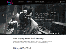 Tablet Screenshot of mdfilmfest.com